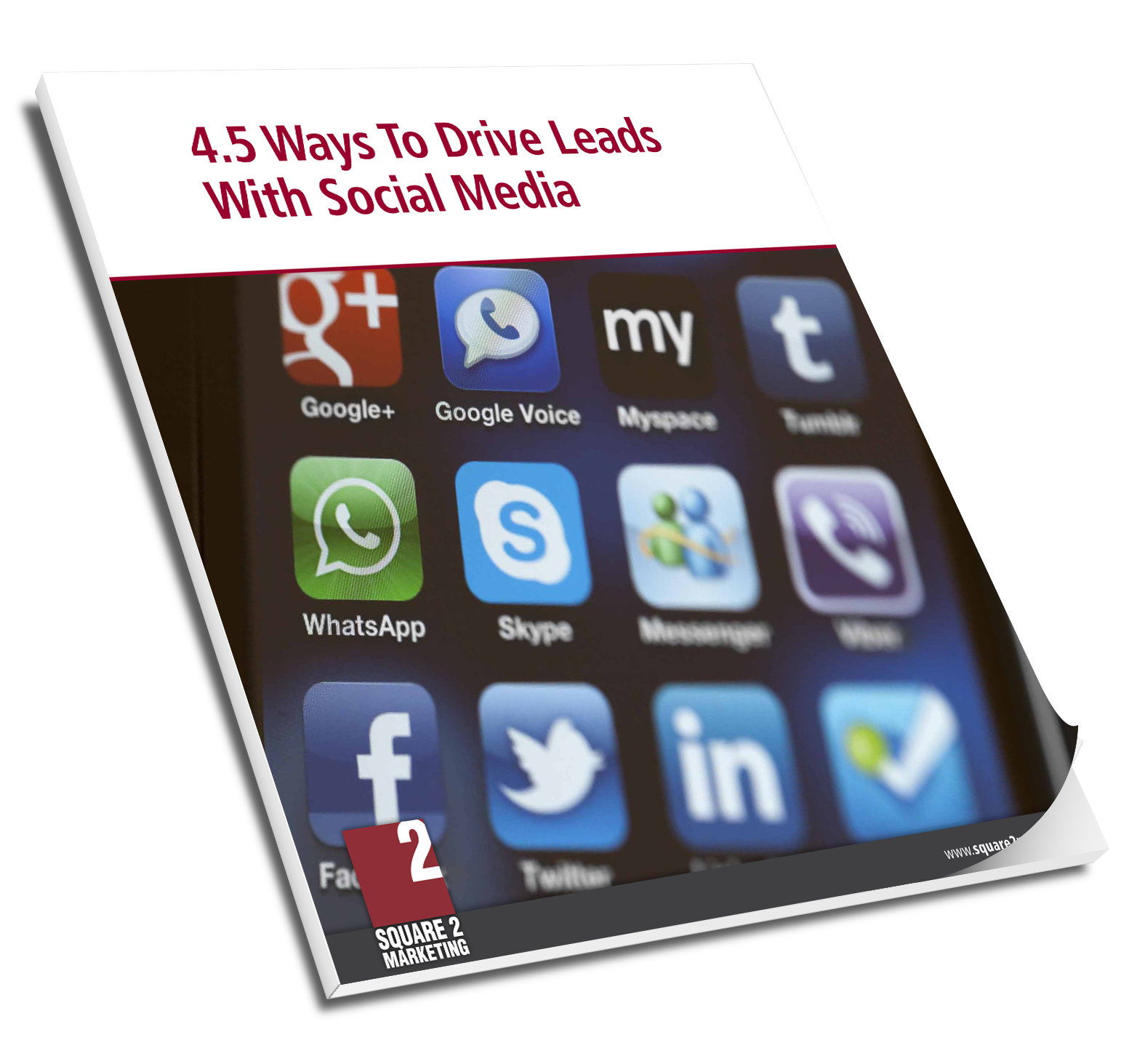 nro 4.5 ways drive leads with social media cover