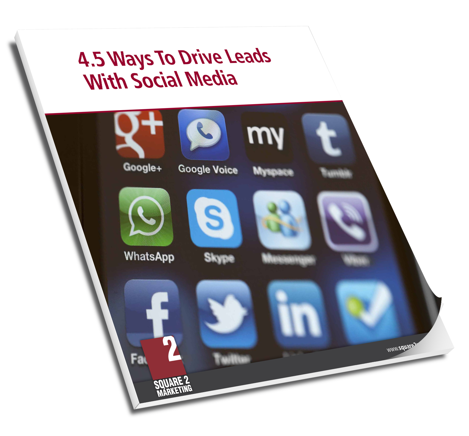 nro 4.5 ways drive leads with social media cover