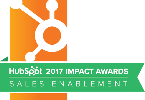 SalesHub Wins Grand Prize Impact Award for Sales Enablement for the North American Region for 2017.png