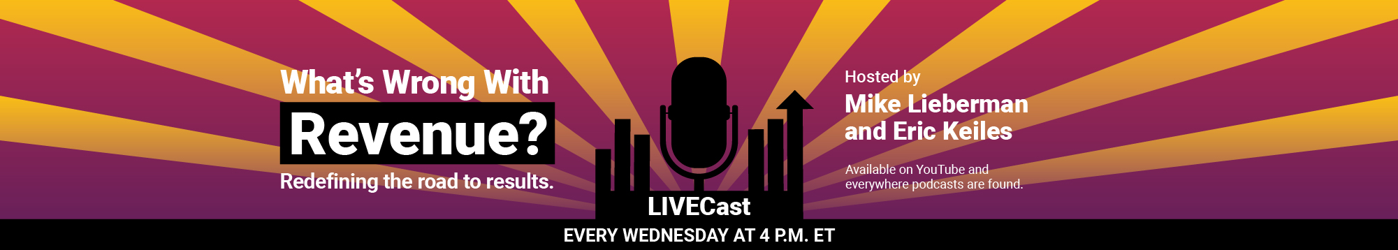 LIVECast: What's Wrong With Revenue?