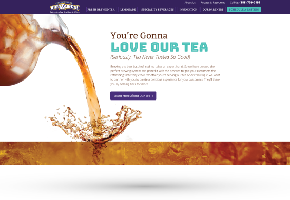 Teazzers Website